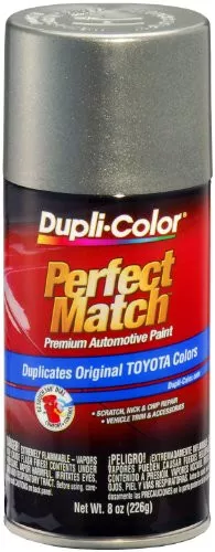 Dupli-Color BTY1614 Perfect Match Spray Paint Toyota Phantom Grey Pearl 8 oz