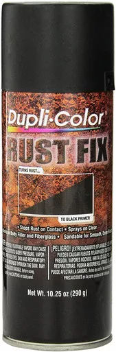 Dupli-Color RF129 Rust Fix Rust Treatment 10.25 oz. Black