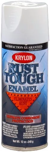 Dupli-Color RTA9200 Gloss White Rust Tough Protective Enamel 12 oz Aerosol