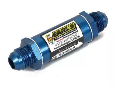 Earls #8 Fuel Filter W/Screen 230208ERL