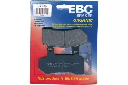 EBC Brake Pads REAR Semi Sintered V Pads for Certain Dynas & Softails-Pair OEM# 44209-82/82A
