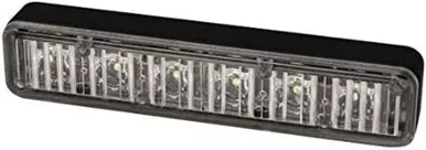 Ecco ED3706C LED Warning Light 6 High-Intensity Clear Waterproof for Truck Car