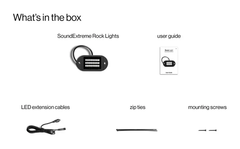 ECOXGEAR Extreme LED Rock Lights