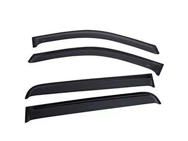 EGR 641691 Window Visors Set Tape-On SlimLine Dark Smoke