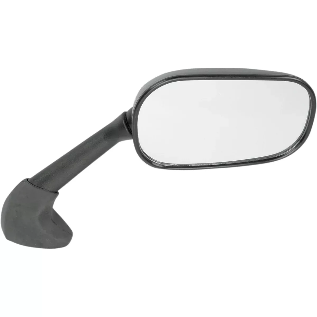 EMGO 0640-0175 20-80531 OEM-Style Replacement Mirror Mirror - Side View - Rectangle - Black - Right