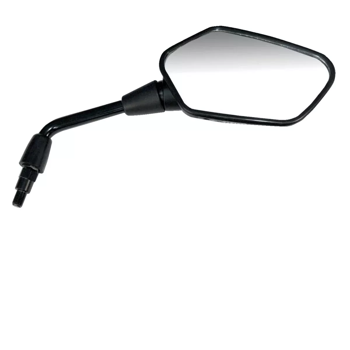 EMGO 0640-0671 20-35281 OEM-Style Replacement Mirror Mirror - Side View - Polygon - Black - Right