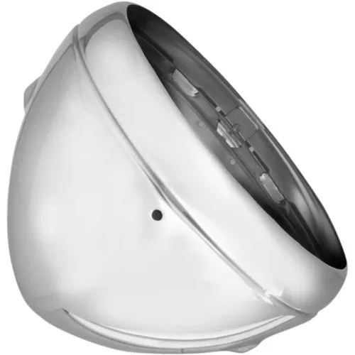 Emgo 7'' Lucas Style Side Mount Headlight Shell Chrome (66-65066)