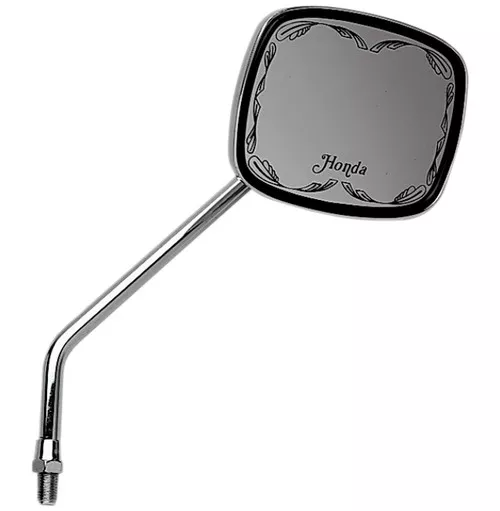 Emgo Die Cast Chrome Scrolled Mirror Honda (20-21720)