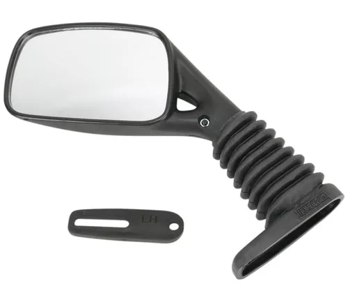 Emgo Mark II Fairing Mount Left Black Mirror (20-25182)
