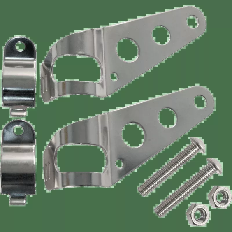 EMGO Side Mount Brackets, (Stainless)