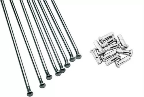 Excel Colorworks MX Rear Spoke and Nipple Set Stainless 16 x 1.85 (XS0-11167)