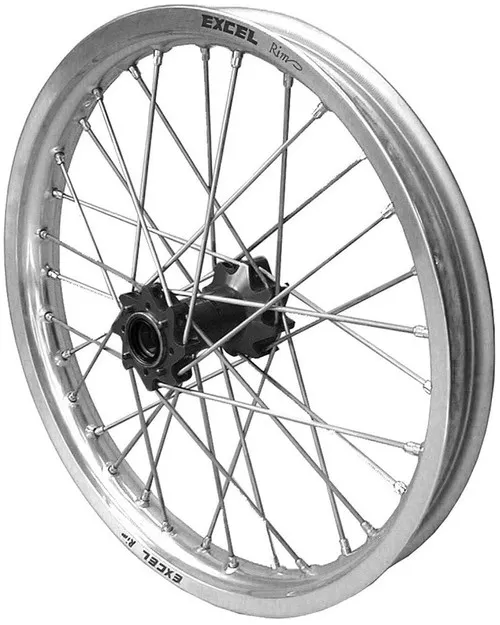 Excel Pro Series Gen II MX Offroad Rear Wheel Set Silver 19 x 1.85 (2R7CS40)