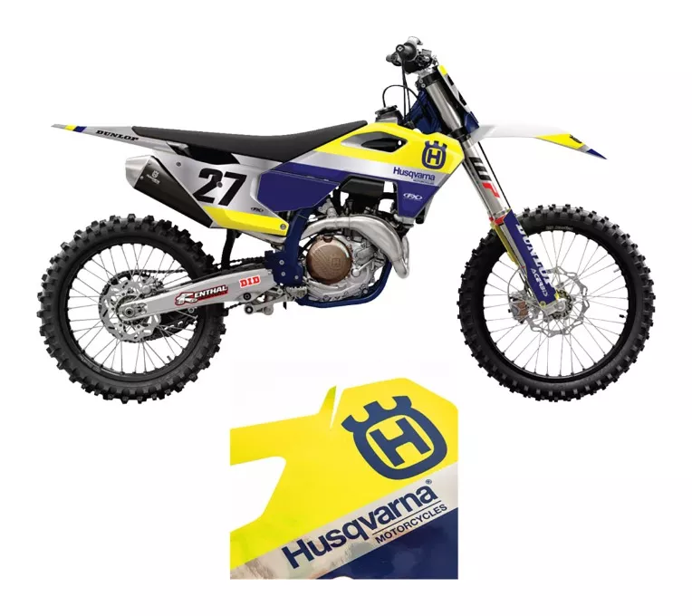 Factory Effex Candy Chrome Trim Kit Husqvarna 125cc-450cc
