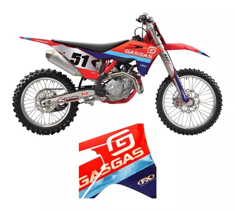 Factory Effex Candy Chrome Trim Kit KTM 125cc-450cc