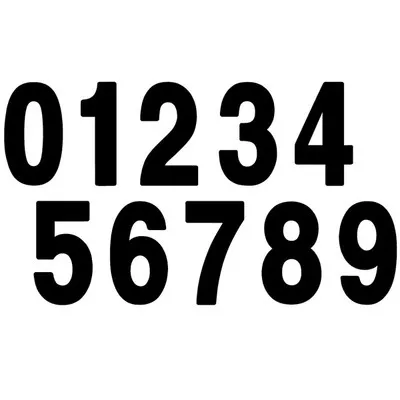 Factory Effex Pro Numbers 4″ and 5″