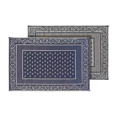 Faulkner 48698 Vineyard 6x9 Feet Blue Multi-Purpose Mat