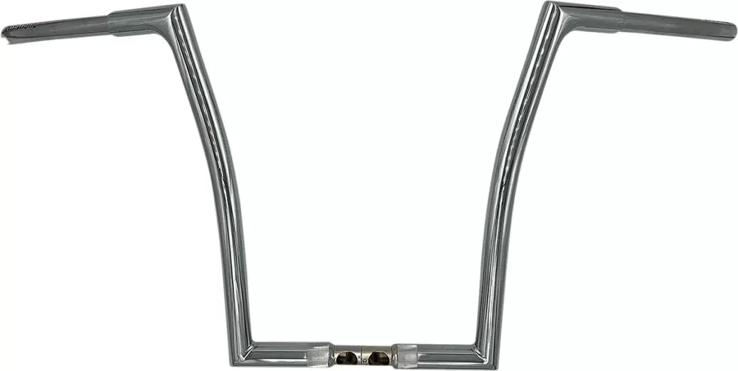 FBI Fat Baggers Chrome 1-1/4" EZ Install Flat Top 16" Handlebar Harley FLTR 15-Up