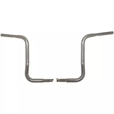 FBI Fat Baggers EZ Install Round Top Handlebars Harley Batwing 86-22