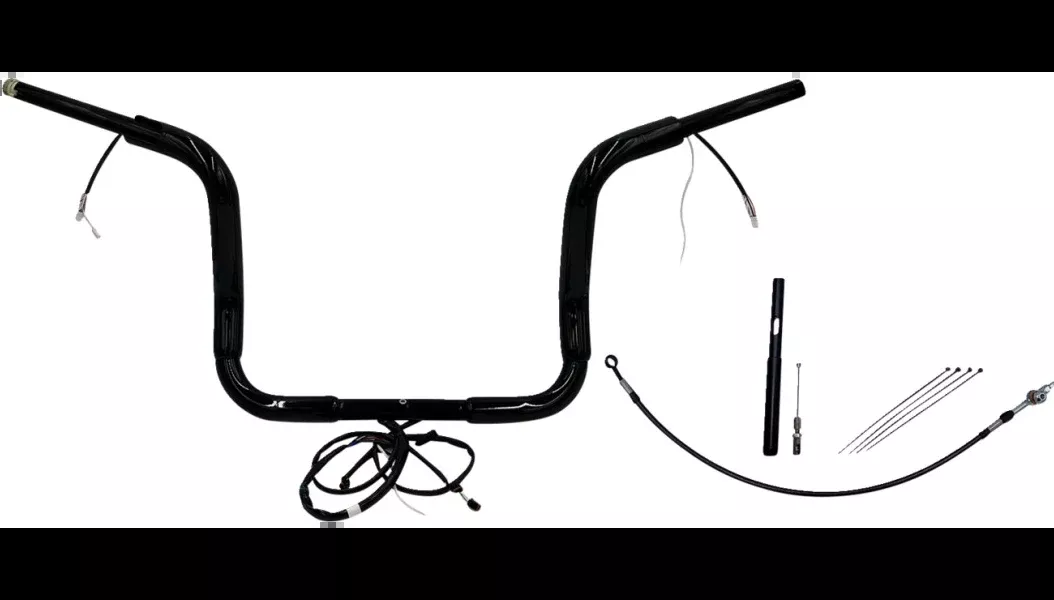 FBI Round Top Plug n Play EZ 1-1/2" Handlebar Kit Harley 21-23 FLH Touring