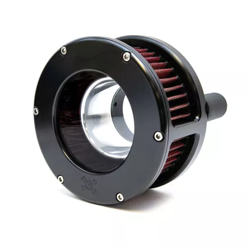 Feuling BA Air Cleaner Kit for 2017-2023 Harley M8 - Clear Black Cover