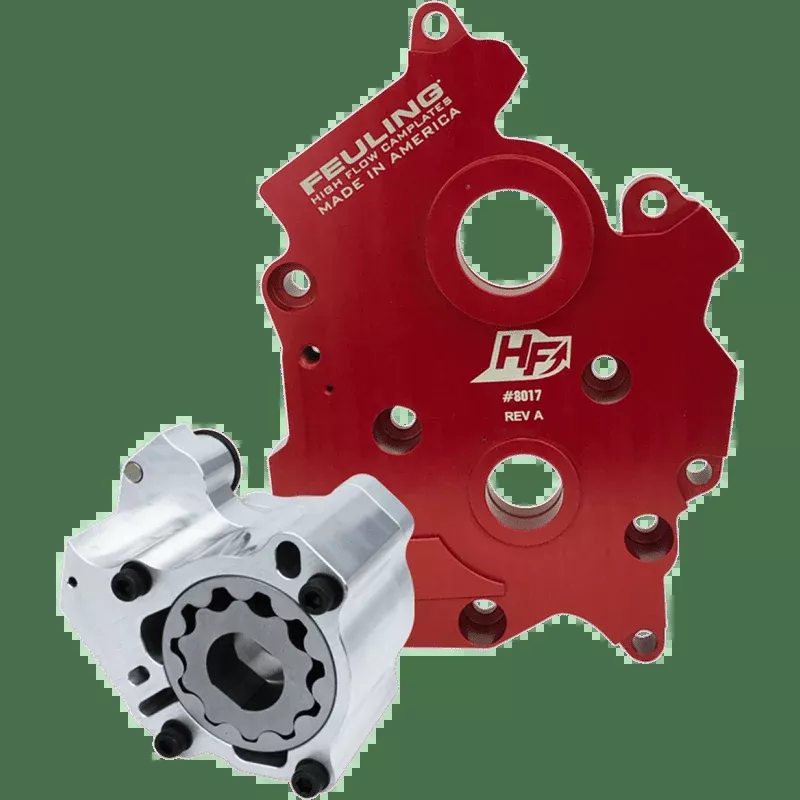 Feuling Oil Pump Corp. 17-19 MIL8 Oilpump/Cam Plate Only F/Oil Cooled