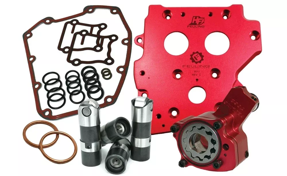 Feuling Race Series Oil Kit Short Travel Lifter Conversion Plate Harley TC 99-06