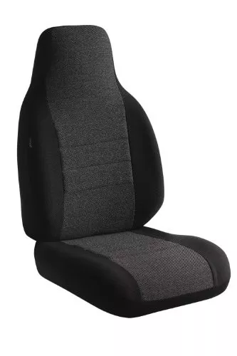 Fia OE32-38 CHARC Custom Fit Rear Seat Cover Split Seat 60/40 - Tweed (Charcoal)