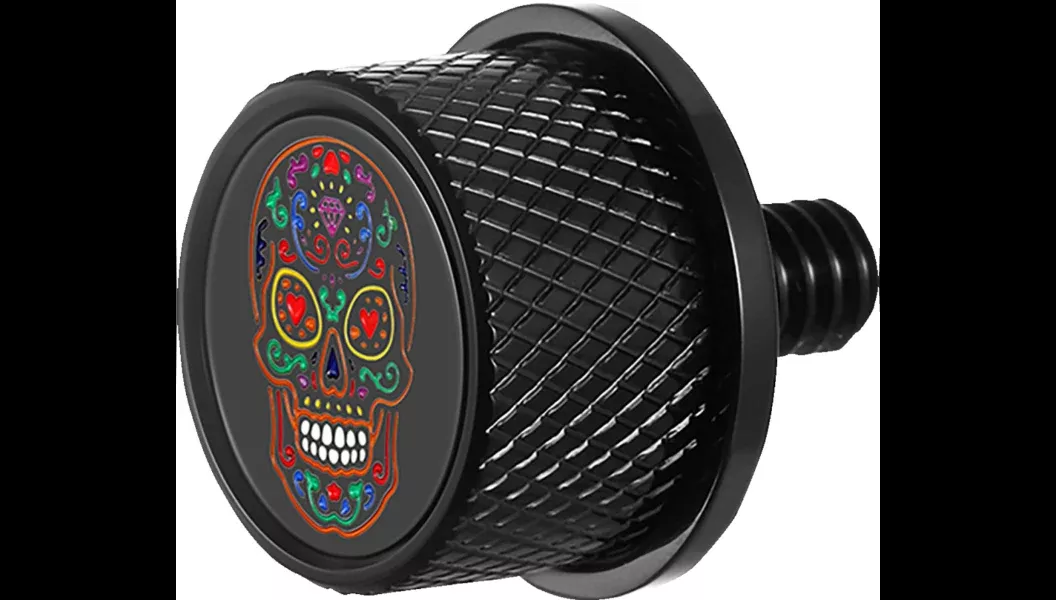 Figurati Designs Sugar Skull Seat Mounting Kit for Harley All Touring/Trike
