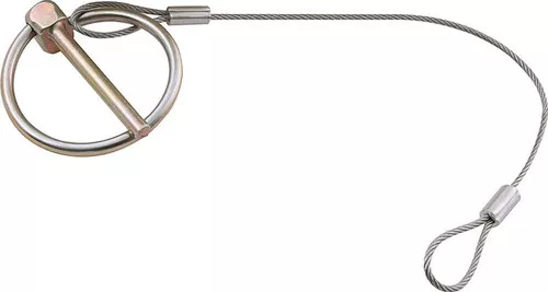 Flip-Over Clip 3/16in w/ 10in Lanyard ALL18462
