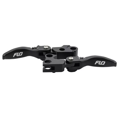 Flo Motorsports SHORTY MX Style Adjustable Hand Levers for 1996-2017 Harley* - Black