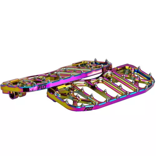 Flo Motorsports V5 Bagger Floor Boards for Harley Touring - Jet Fuel
