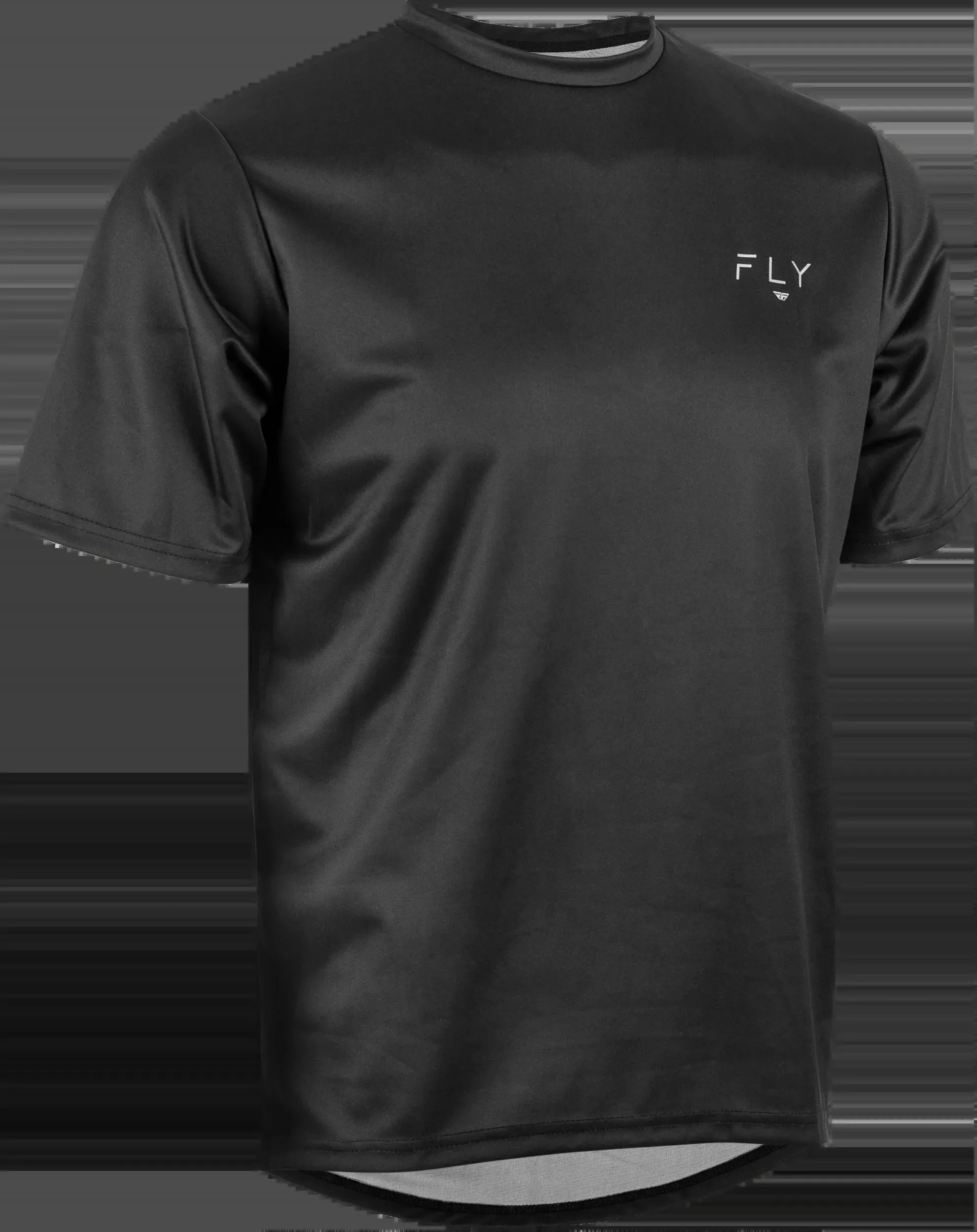 Fly Racing Action Jersey Black Lg 352-8120L