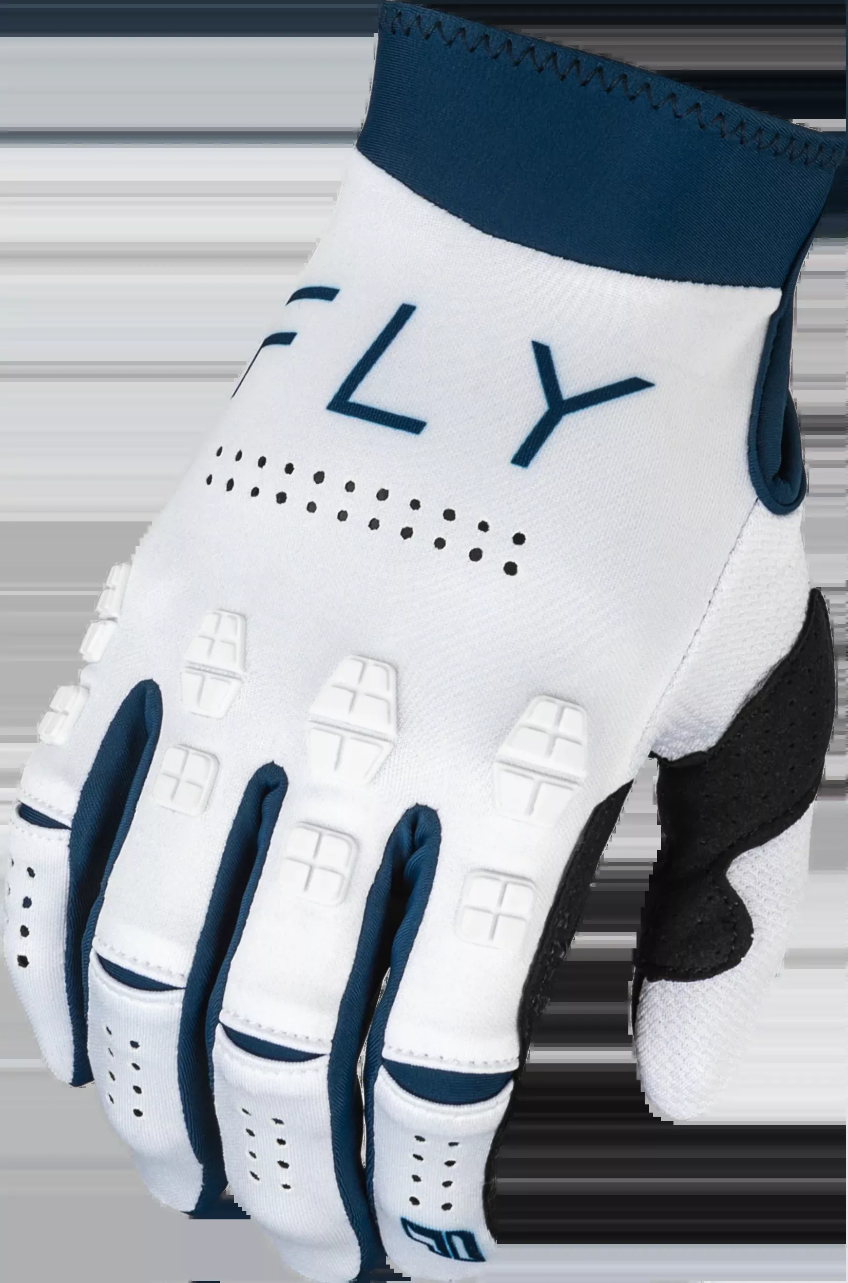Fly Racing Evolution Dst Gloves White/Navy Lg 377-112L