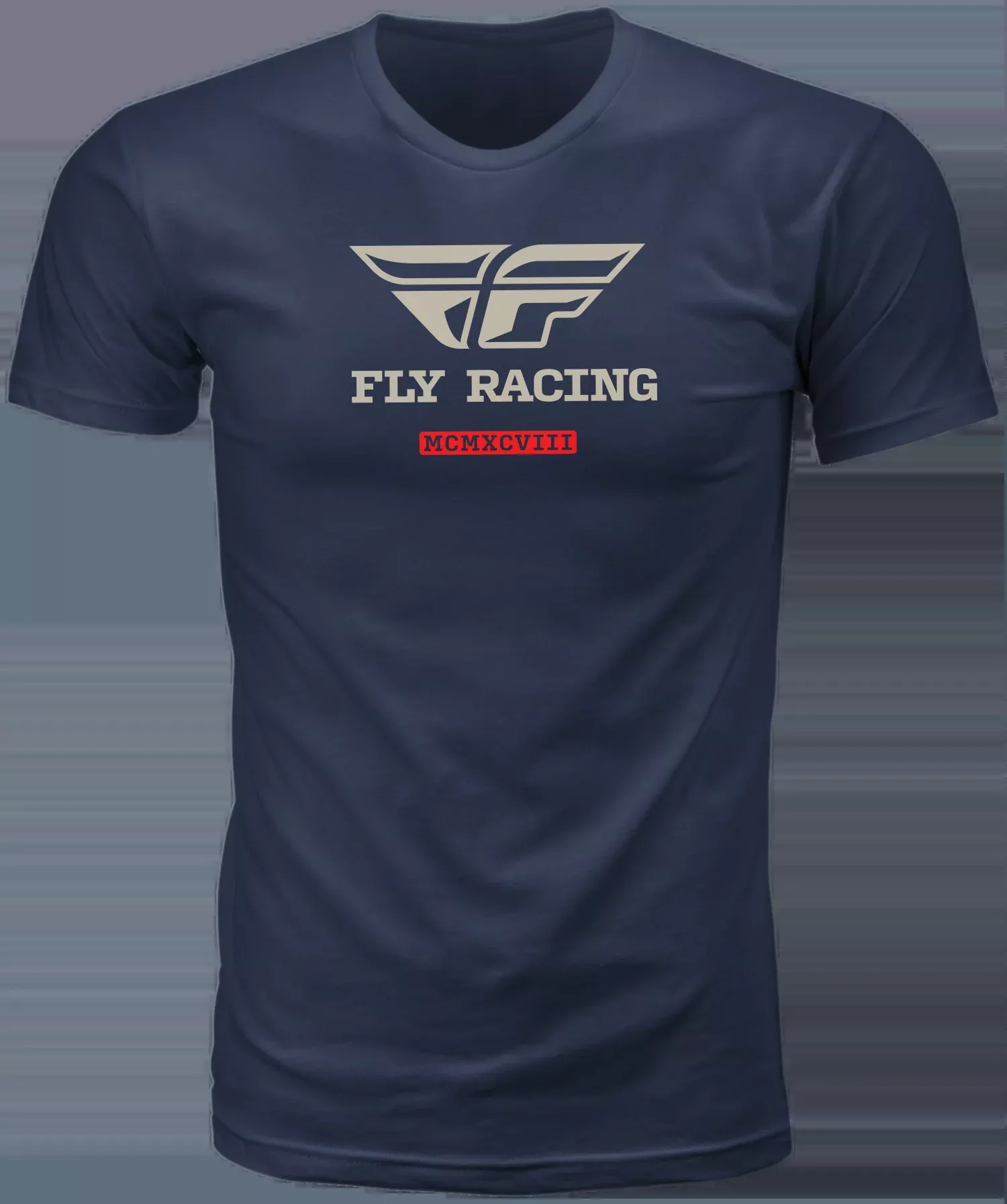 Fly Racing Fly Evolution Tee Navy Sm 352-0131S