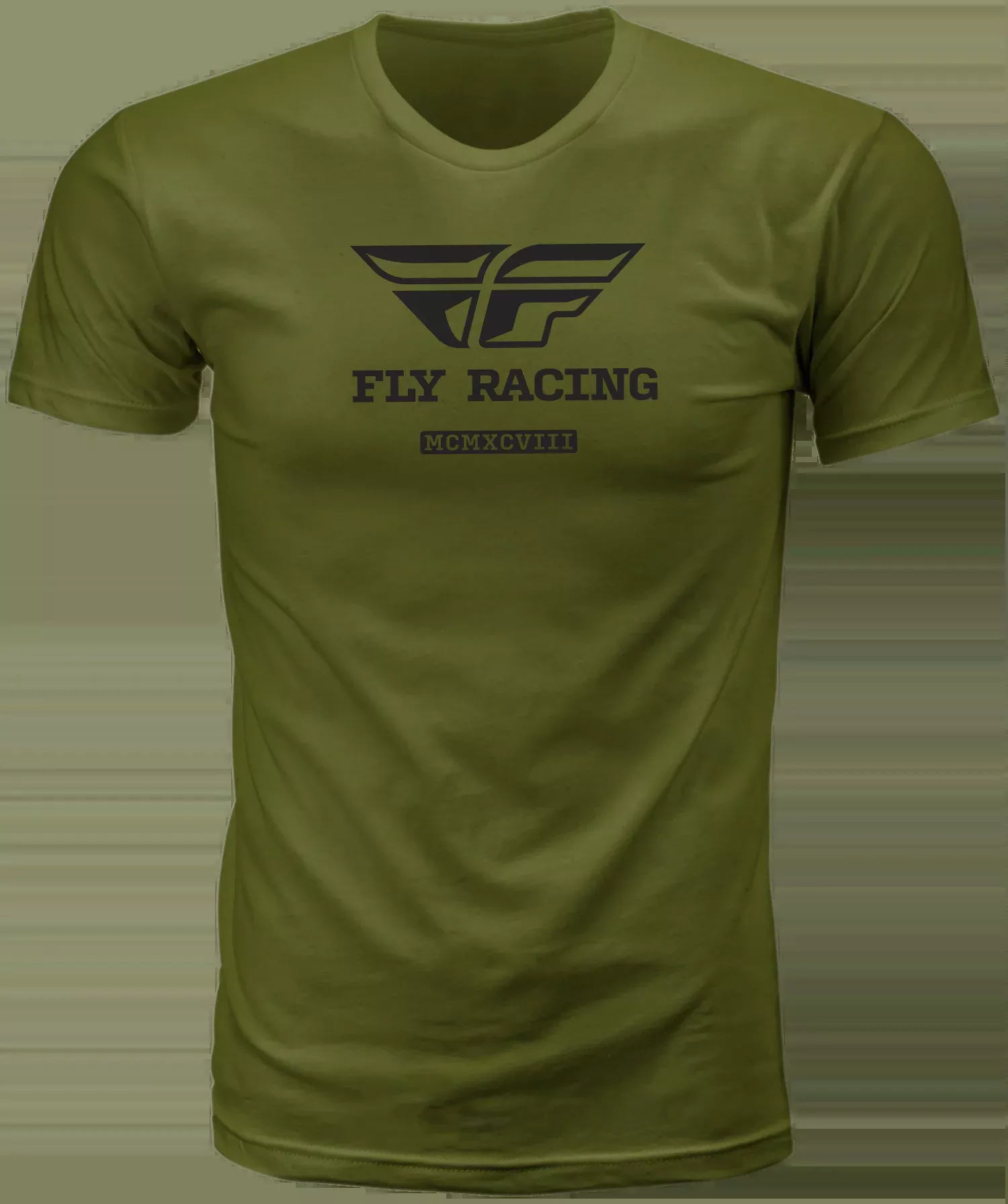 Fly Racing Fly Evolution Tee Olive Md 352-0135M