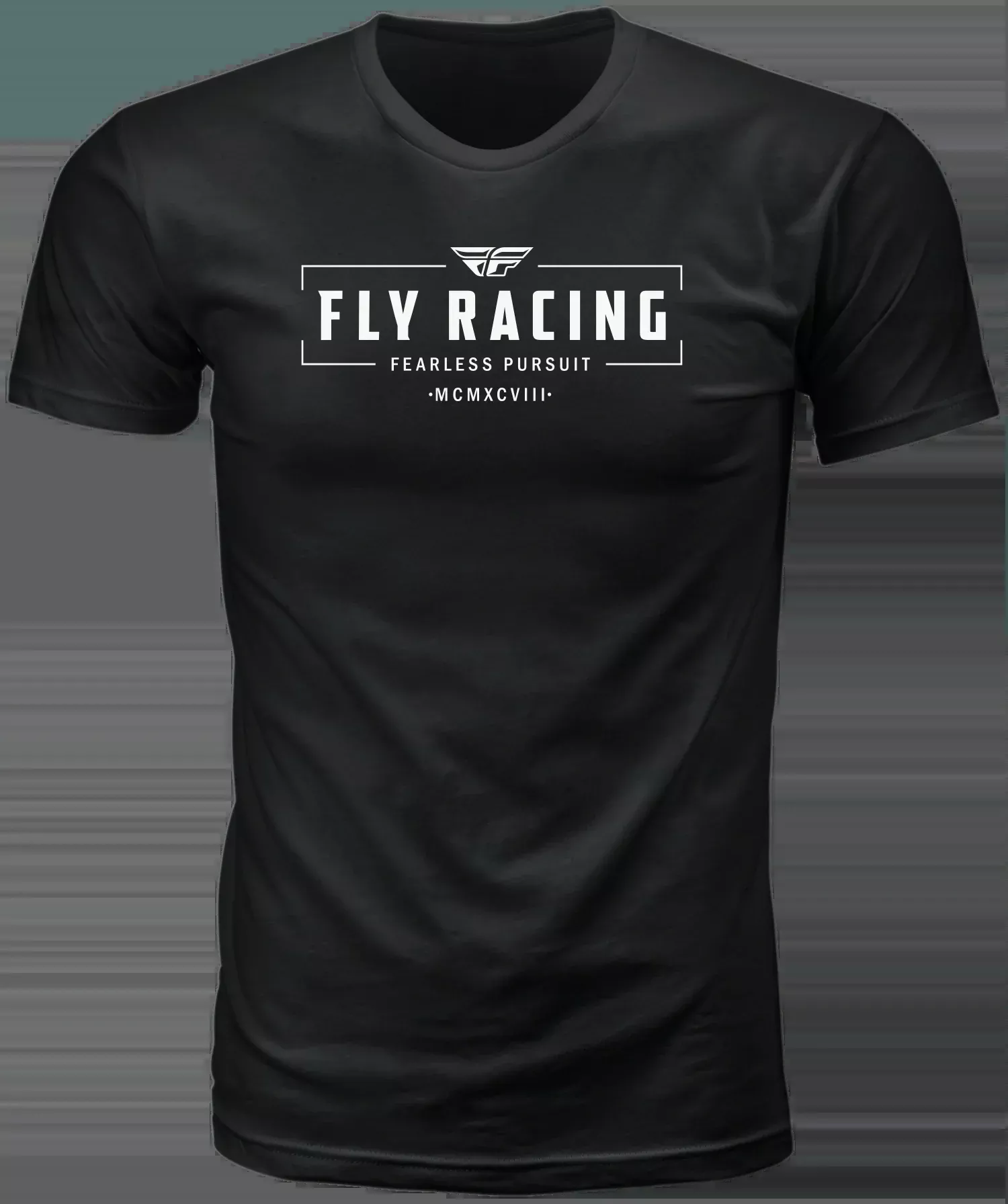 Fly Racing Fly Motto Tee Black Xl 352-0060X