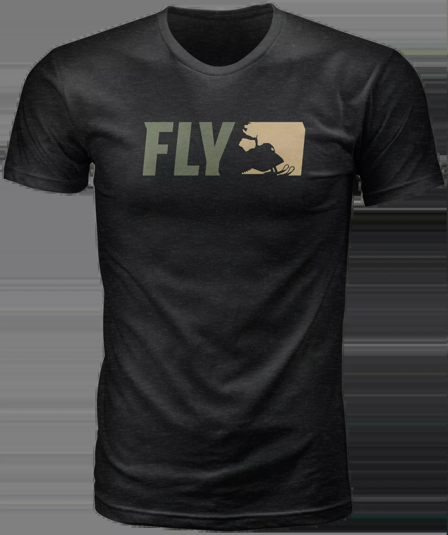 Fly Racing Fly Primary Tee Black Md 352-0521M