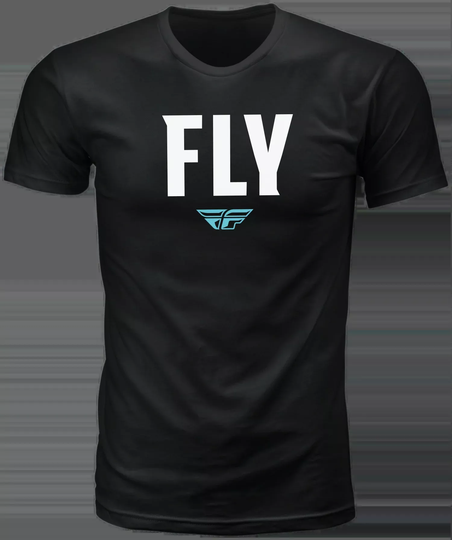 Fly Racing Fly Wfh Tee Black Sm 352-0150S