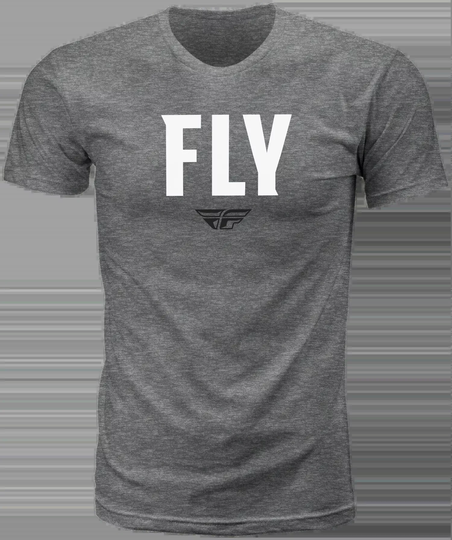 Fly Racing Fly Wfh Tee Dark Grey Heather 2x 352-01562X