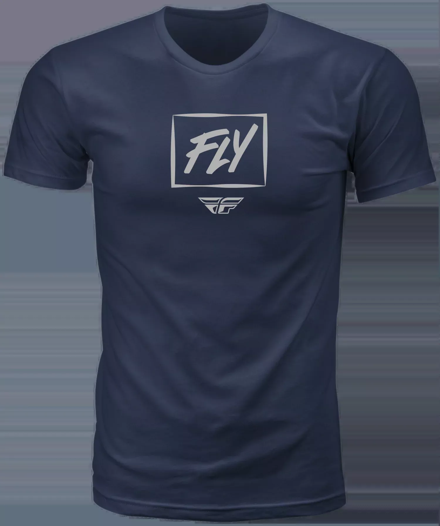 Fly Racing Fly Zoom Tee Navy Md 352-0141M