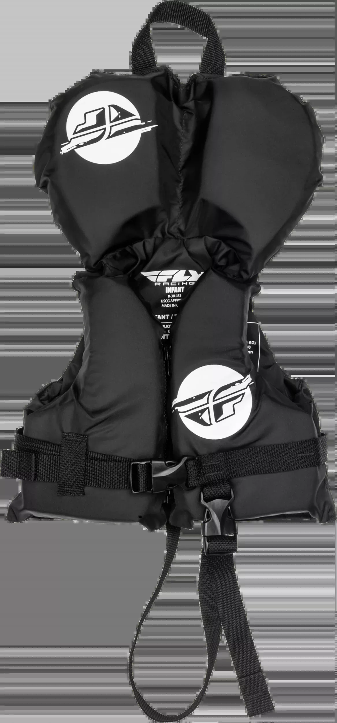 Fly Racing Infant Flotation Vest Black/White 221-30312