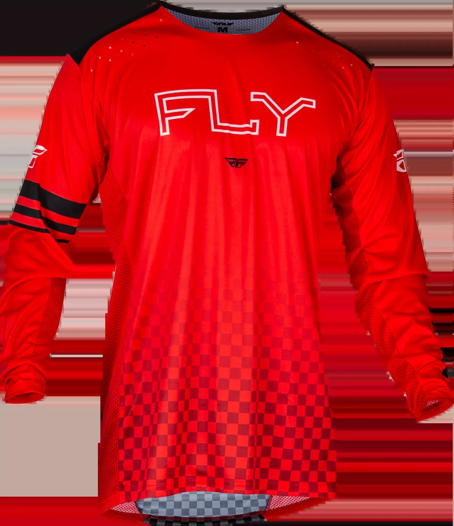 Fly Racing Rayce Bicycle Jersey Red Lg 377-053L