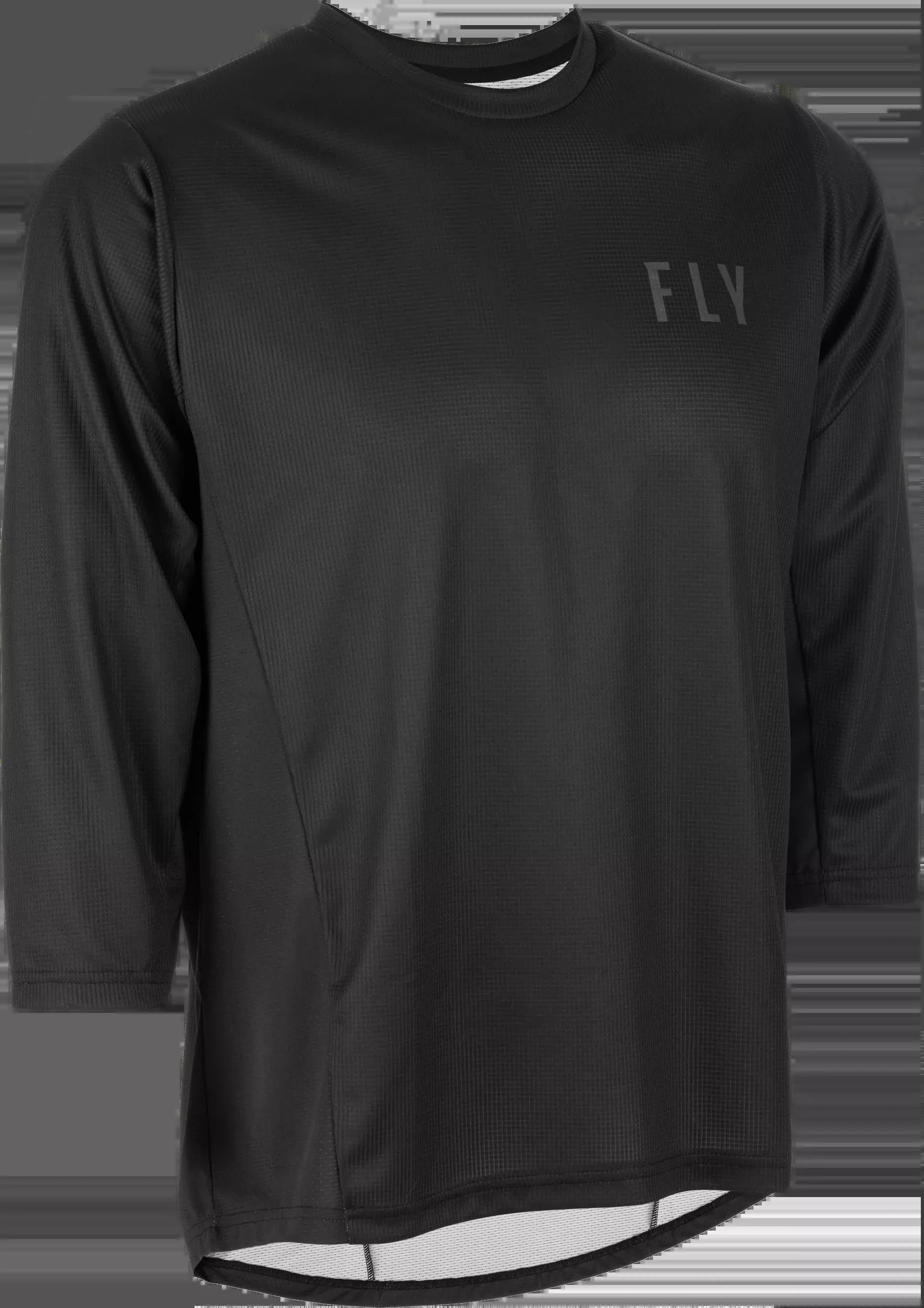 Fly Racing Ripa 3/4 Sleeve Jersey Black Md 352-8090M
