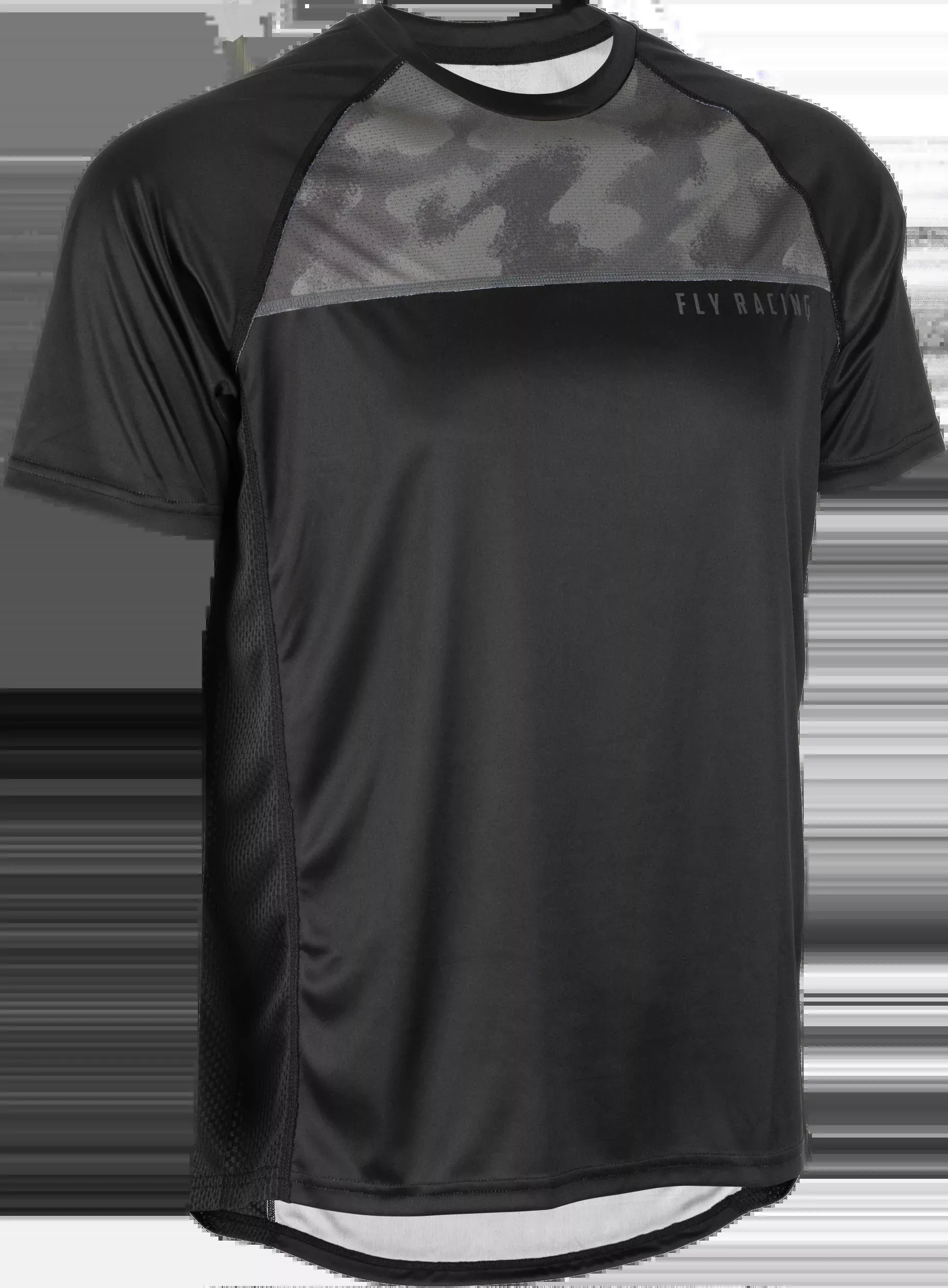 Fly Racing Super D Jersey Black/Camo Md 352-8100M