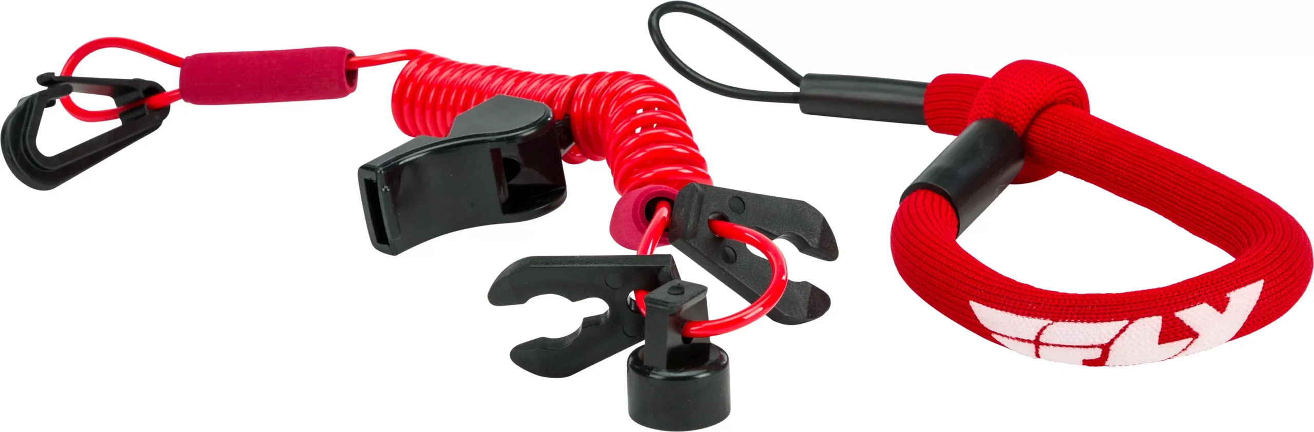 Fly Racing Ultra Cord Floating Tethercord /Lanyard (Red) 13-0502