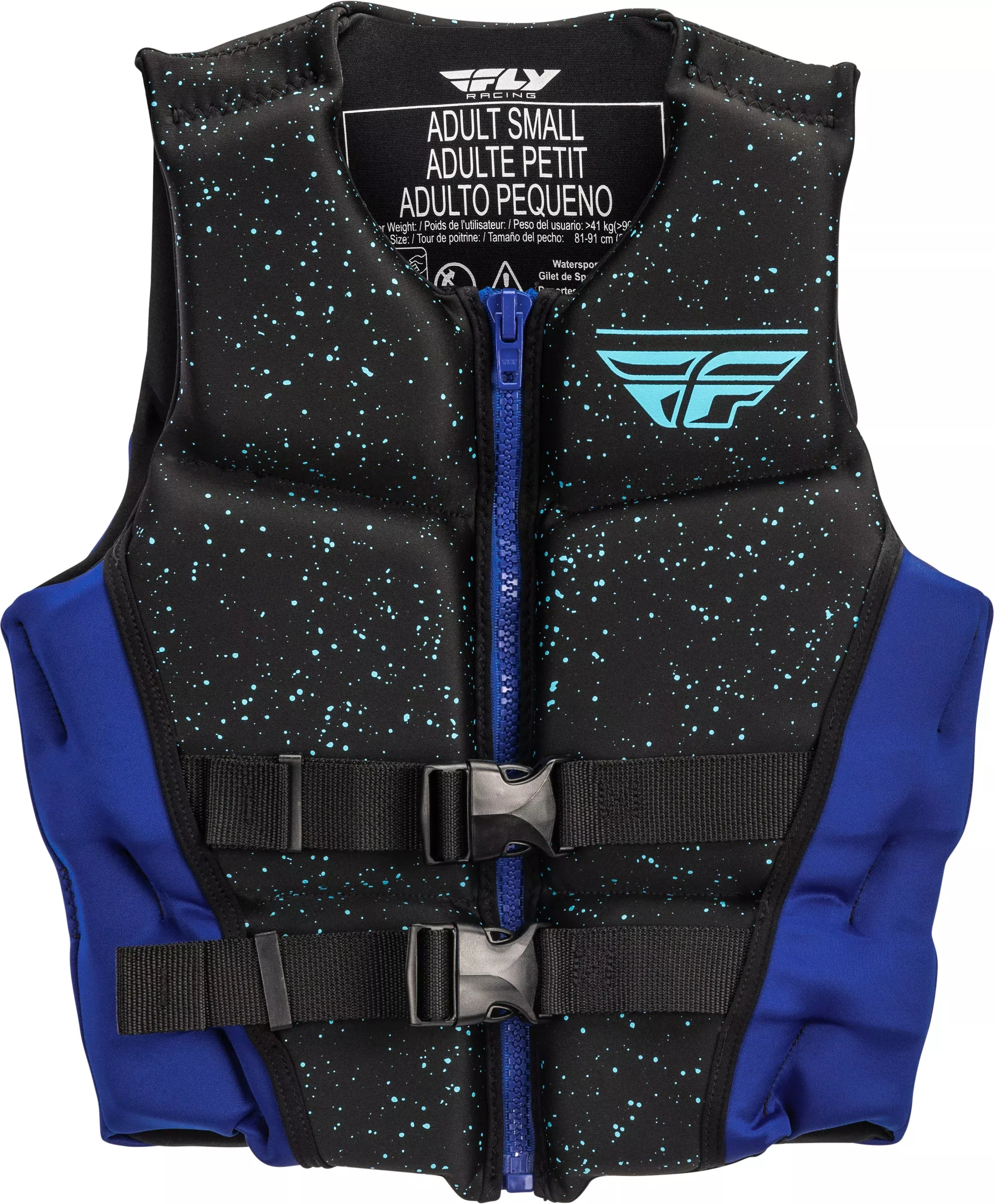 Fly Racing Women'S Neoprene Vest Navy Blue Lg 221-29607