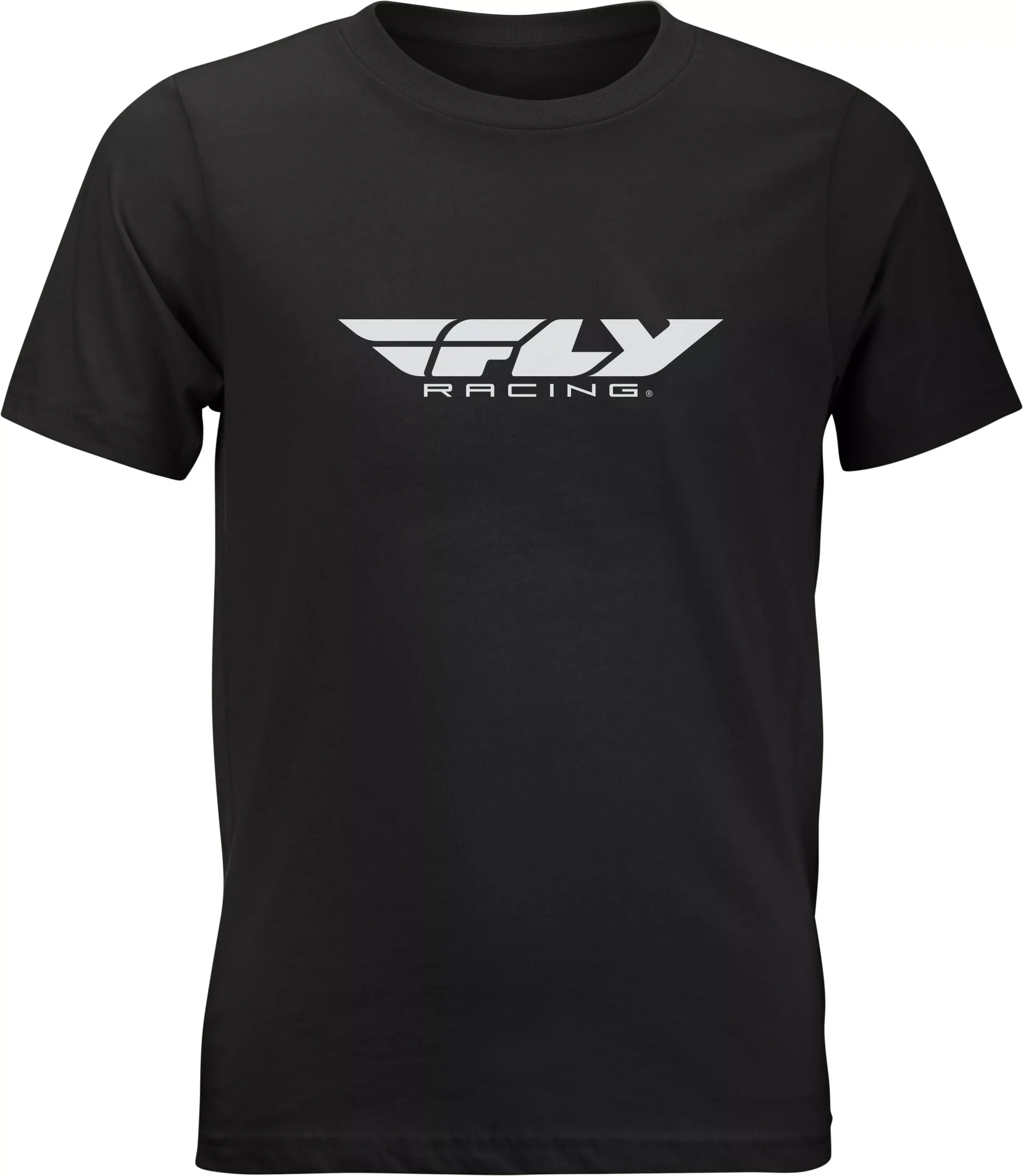 Fly Racing Youth Fly Corporate Tee Black Yl 352-0664YL