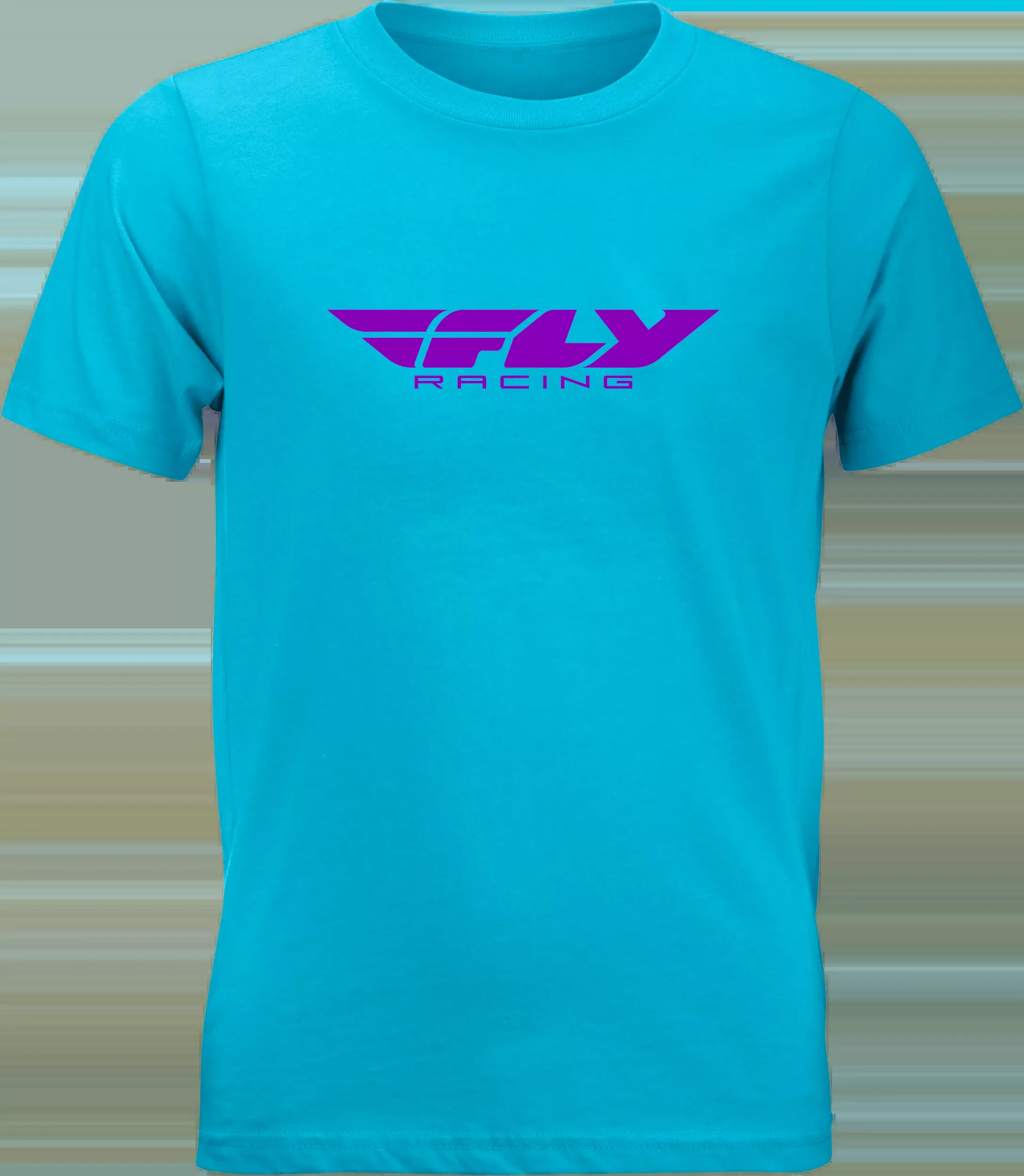 Fly Racing Youth Fly Corporate Tee Blue/Purple Ys 352-0675YS