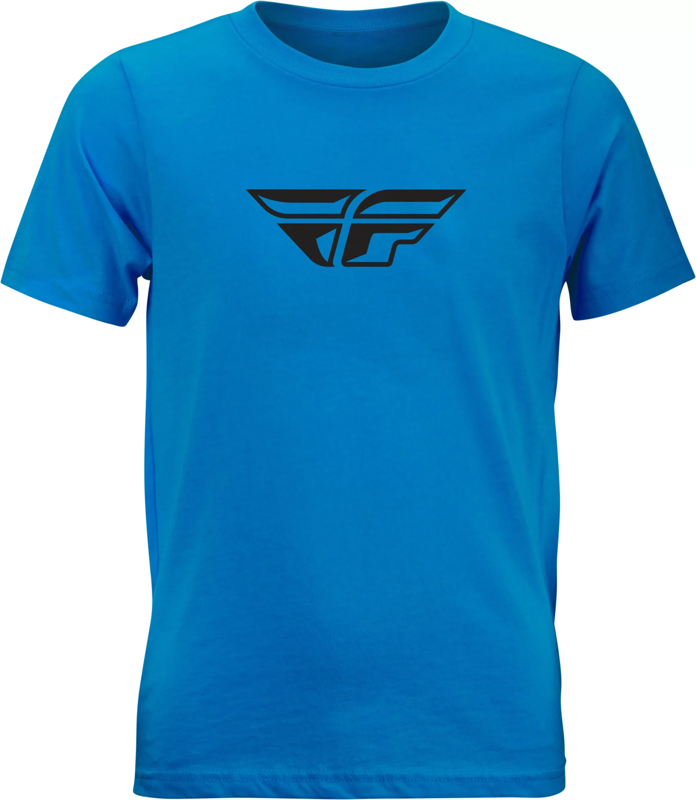 Fly Racing Youth Fly F-Wing Tee Turquoise Ym 352-0663YM