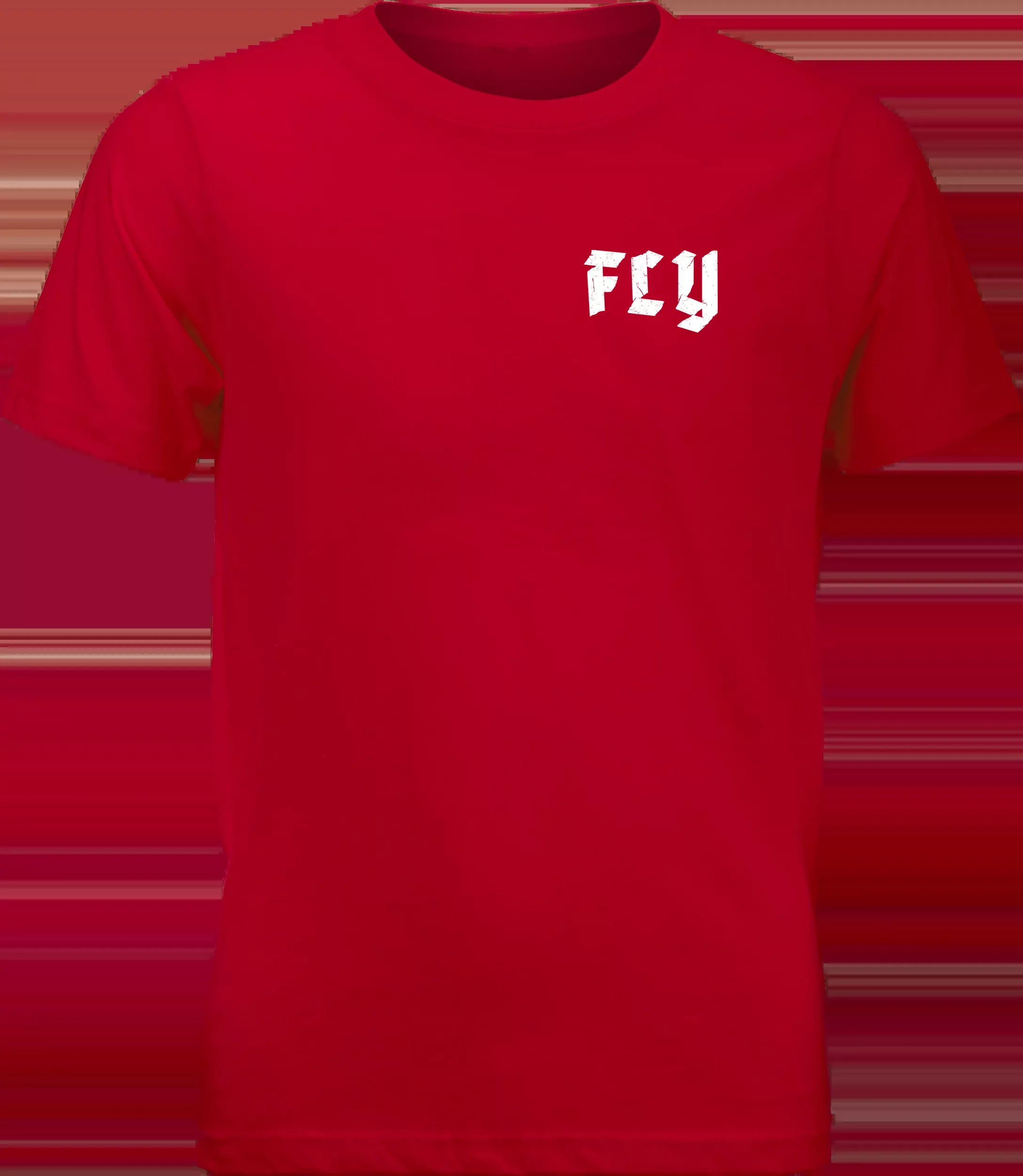 Fly Racing Youth Fly Moto Mind Tee Red Yl 352-0432YL